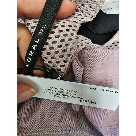 KORAL Rade Infinity Sports Bra Size Small - Picture 2 of 7